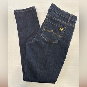 MICHAEL KORS Dark Wash Straight Leg Jeans Size 8